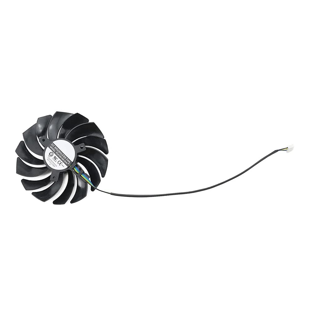 PLD10010S12HH 95mm Grafikkarten Lüfter Kompatibel mit MSI RTX 3060 VENTUS 2X Leiser Kühler Lüfter (A) Bild 3