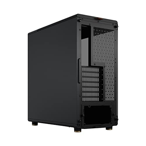 Fractal Design North ATX Mid-Tower PC-Gehäuse - Holzfront | Tempered Glass Seitenpanel, zwei 140-mm-Lüfter enthalten, USB-C, Airflow optimiert für Gaming PC North Black TG Dark Bild 6