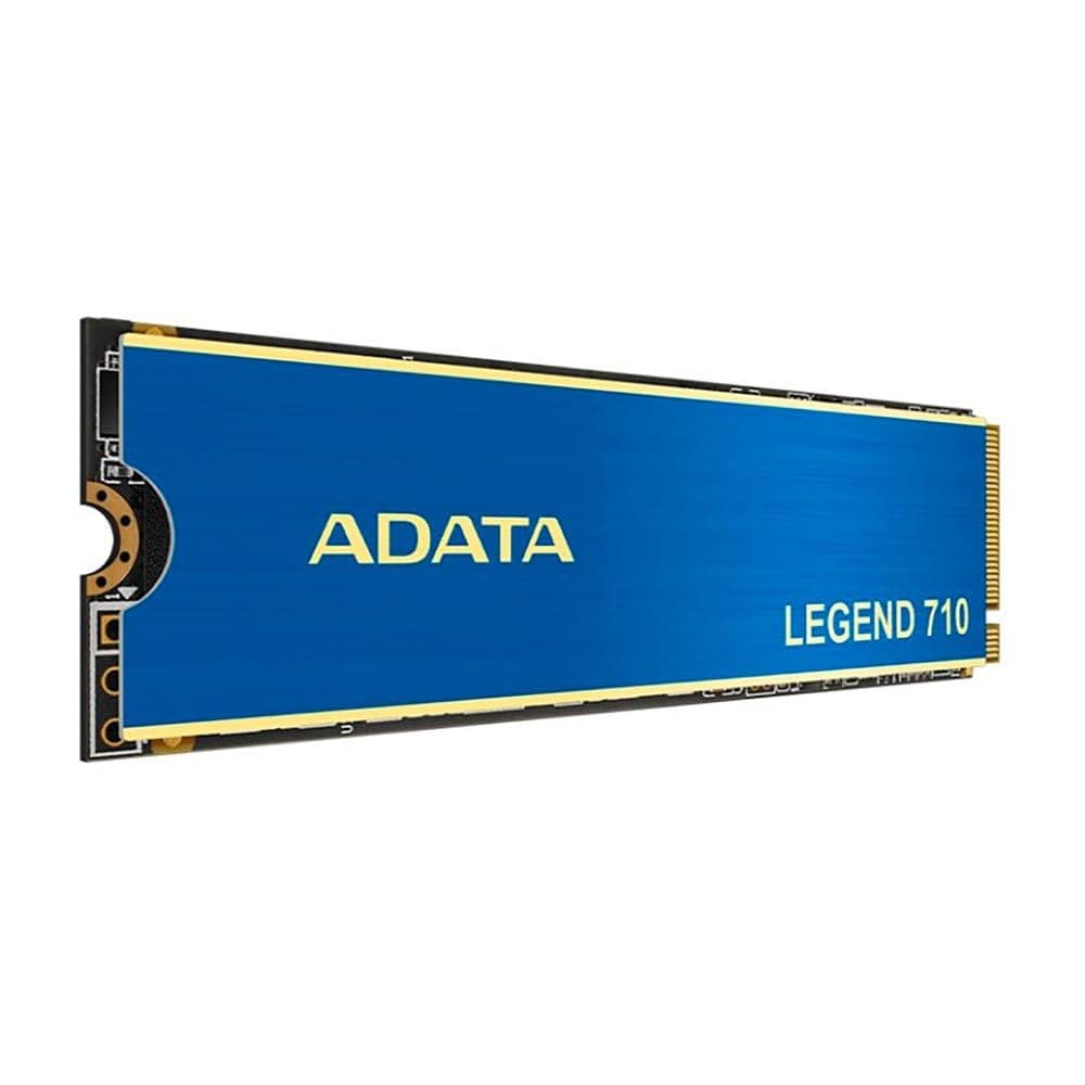 ADATA SSD Legend 710 M.2 512GB PCIe Gen3x4 2280 (2400/1800MB), Supports NVMe 1.4, LDPC and AES-256-bit encryption, Schwarz Bild 2