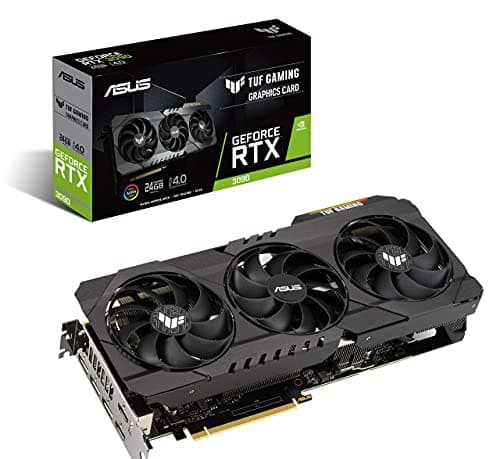 ASUS TUF Gaming NVIDIA GeForce RTX 3090 OC Edition Grafikkarte, PCIe 4.0, 24 GB GDDR6X, HDMI 2.1, DisplayPort 1.4a, Dual-Kugellager, erneuert Bild 2