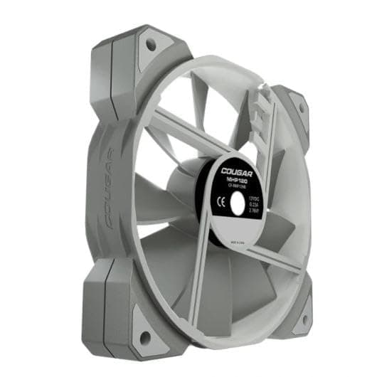 COUGAR MHP 120 Hoch Leistungslüfter für PC-Gehäuse, Wasserkühlung (Single Pack, Weiss) Bild 3
