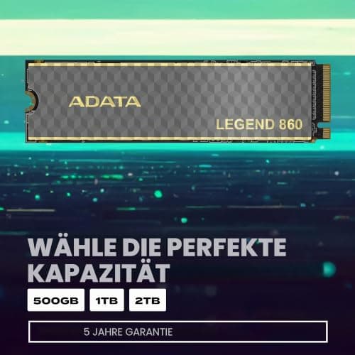 ADATA Legend 860 Solid State Drive - 1000 GB, SLEG-860-1000GCS Bild 7