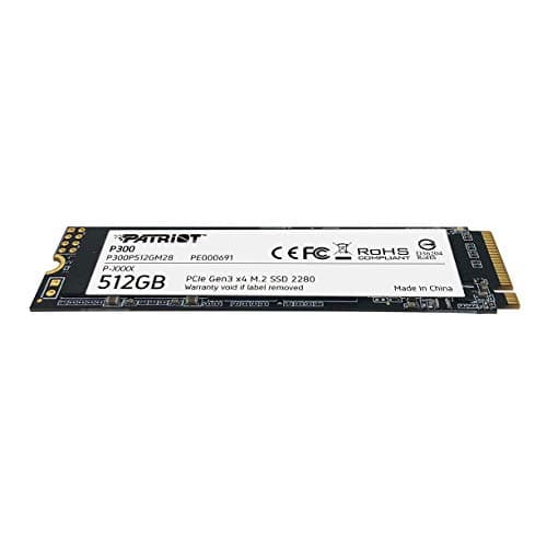 Patriot P300 512GB Interne SSD - NVMe PCIe Gen 3x4 - M.2 2280 - Solid State Drive - P300P512GM28 Bild 6