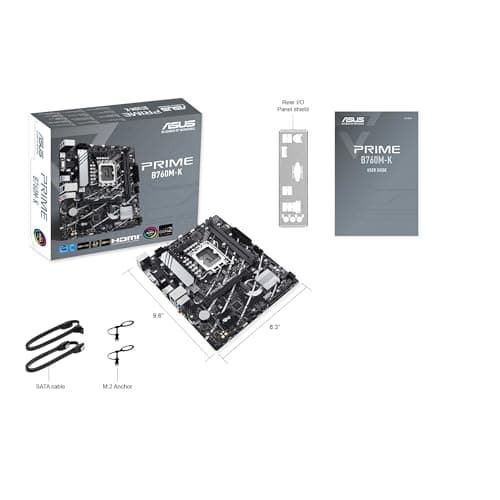 ASUS Prime B760M-K LGA 1700 2xDDR5 Micro Bild 3