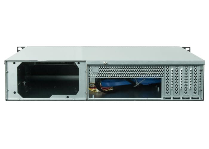 Chieftec UNC-210M-B Computergehäuse, Regal, Server, SECC, Micro-ATX, Schwarz, 2U Bild 4