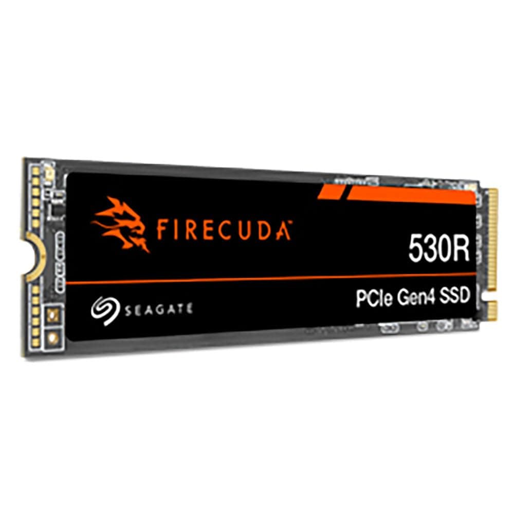Seagate FireCuda 530R NVMe SSD 2TB, Für PS5/PC, M.2 PCIe Gen4 ×4 NVMe 1.4, bis zu 7.400 MB/s, 3D TLC NAND, 5.050TBW, inkl. Data Rescue Service (ZP2000GM3A063) Bild 2