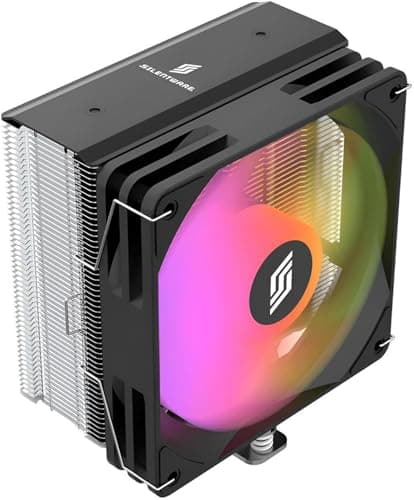 Bora RGB CPU-Luftkühler, 5 Kupfer-Heatpipes, 120mm leiser PWM Lüfter mit Hydro-Lager, A-RGB Beleuchtung, TDP bis 215W, Kompatibel mit Intel LGA 115X/1200/1700/1851 und AMD AM4/AM5