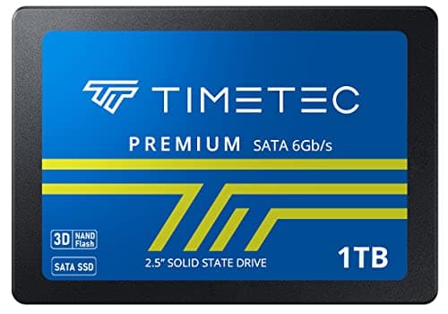 Timetec 1TB SSD 3D NAND SATA III 6 Gb/s 2,5 Zoll 7 mm (0,28 Zoll), Lesegeschwindigkeit bis zu 550 MB/s, SLC-Cache, Leistungssteigerung, internes Solid-State-Laufwerk für PC Bild 2