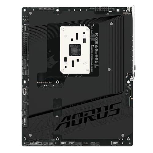 GIGABYTE B850 AORUS Stealth Mainboard – AMD Ryzen 9000 Series CPUs, digitales 14+2+2-Phasen-VRM, bis zu 8200 MHz DDR5 (O.C.), 2× PCIe-5.0-M.2 + 2× PCIe-4.0-M.2, Wi-Fi 7, 5-GbE-LAN, USB 3.2 Gen 2 Bild 8