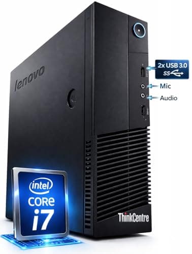 Lenovo i7 ThinkCentre Silent Business Office Computer mit 3 Jahren Garantie! Intel Core i7 4790, 8 Threads, 4.0 GHz - 32 GB - 1000 GB SSD - WLAN - Windows 11 Prof. - MS Office - #8467 i7 - 32 GB - 1TB SSD - Win11 Intel Core i7 Bild 5