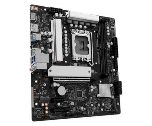 ASRock B860M-X Gen5 Motherboard, Micro ATX, LGA1851 Socket, Intel B860 Chipset, DDR5 bis 9066+ MHz, PCIe 5.0 Bild 8
