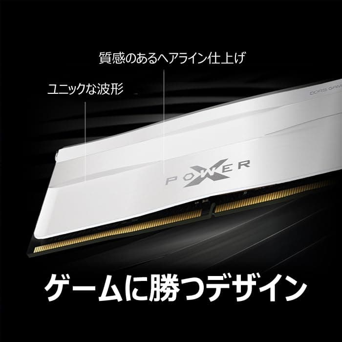 Silicon Power DDR5 32GB (2x16GB) 6000MT/s (PC5-48000) 288-pin CL30 1.35V UDIMM Desktop Memory Module RAM SP032GXLWU60AFDG White Bild 6