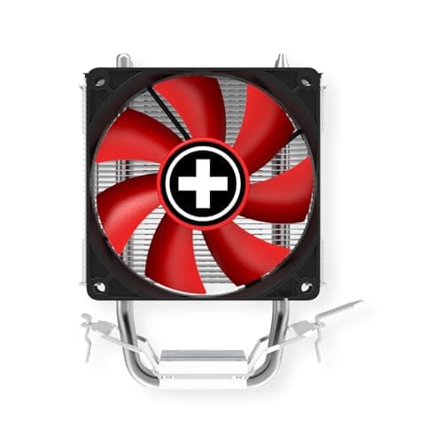 Xilence A402 AMD CPU Luft Kühler, AM5/AM4, 130W TDP, leiser 92mm PWM Lüfter, einfache Montage, optimal für moderate Kühlanforderungen im Office, Home und Gaming, mit Direct Touch Technologie, silber