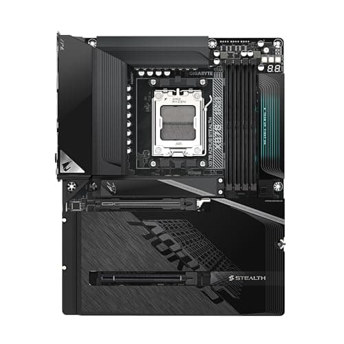 GIGABYTE X870 AORUS Stealth AMD AM5 ATX Motherboard, unterstützt AMD Ryzen 9000/8000/7000 Serie, DDR5, 16+2+2 Power Phase, 4X M.2, PCIe 5.0, USB4, WIFI7, 5 GbE, PCIe EZ-Latch Plus, 5 Jahre Garantie Bild 4