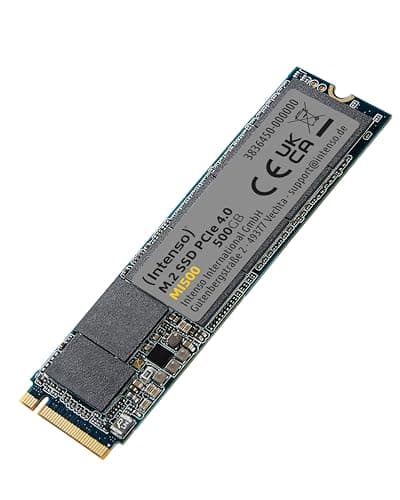 Intenso MI500 500 GB NVMe SSD, M.2 Interne SSD, PCIe 4.0 Gen4x4, 5300 MB/s Lesen, 4000 MB/s Schreiben, Solid State Drive, 500 GB 500GB M.2 PCIe MI500 Bild 2