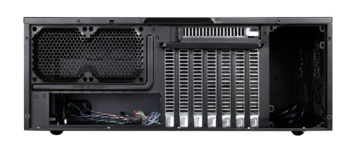 SilverStone SST-GD09B - Grandia HTPC ATX Desktop Gehäuse mit hochleistungsfähigem und geräuscharmen Kühlsystem, schwarz Bild 8