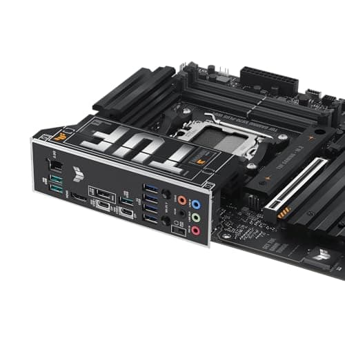 ASUS TUF GAMING X870E-PLUS WIFI7 Mainboard Sockel AMD AM5 (ATX, DDR5, PCIe 5.0, 4x M.2, WiFi 7, Aura Sync, AI Cooling II, PCIe Slot Q-Release Slim, BIOS Flashback) Bild 7