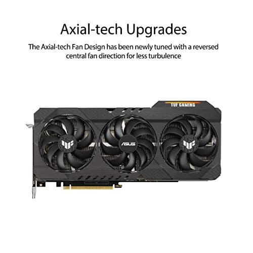 ASUS TUF GeForce RTX 3090 24 GB OC Version Gaming Grafikkarte (Nvidia Ampere, PCIe 4.0, GDDR6X Speicher, 2x HDMI 2.1, 3x DisplayPort 1.4a, TUF-RTX3090-O24G-GAMING) Bild 4