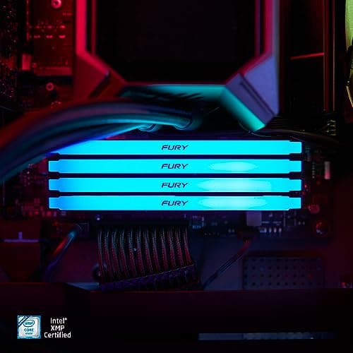 Kingston FURY Beast RGB 16GB 3200MT/s DDR4 CL16 DIMM (Kit mit 2) PC Arbeitsspeicher KF432C16BB2AK2/16 Bild 8