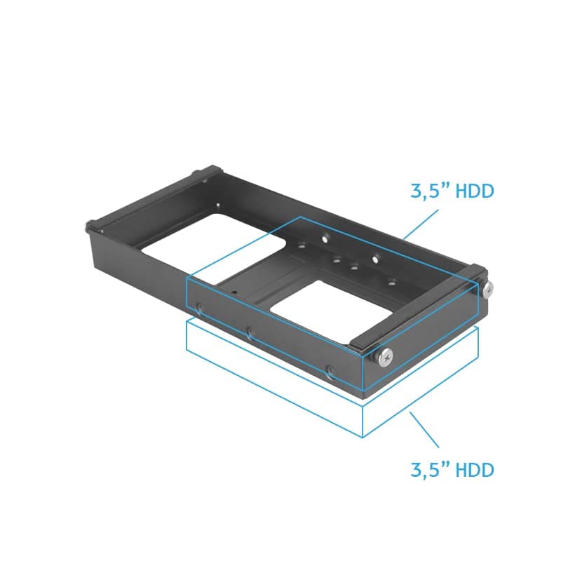 Chieftec CN-01B-Op Computer Case Cubo Nero (geh Chieftec Pro Cube Mini CN-01B-Op o) Bild 8