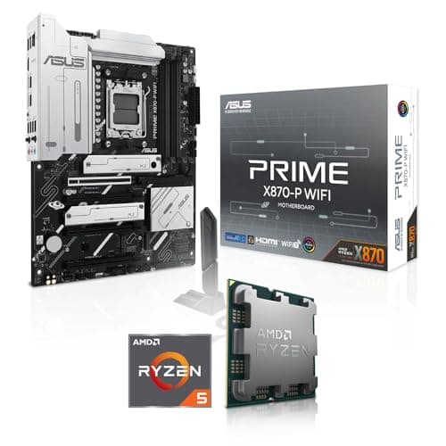 Aufrüst-Kit Bundle Ryzen 5 8500G Prozessor, 16 GB DDR5, ASUS Prime X870-P WiFi Mainboard (zusammengebaut inkl. Bios Update + Funktionskontrolle) AMD Ryzen 5 8500G 16GB / ASUS Prime X870-P WiFi Bild 2