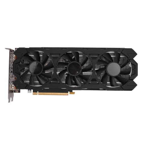 GTX 1080 Ti Grafikkarte, 352 Bit 11 GB GDDR5X 1506/11000 MHz, PCI Express 3.0 Gaming-Grafikkarte, HDMI DP mit DREI Lüftern für Büro- und PC-Gaming Bild 2