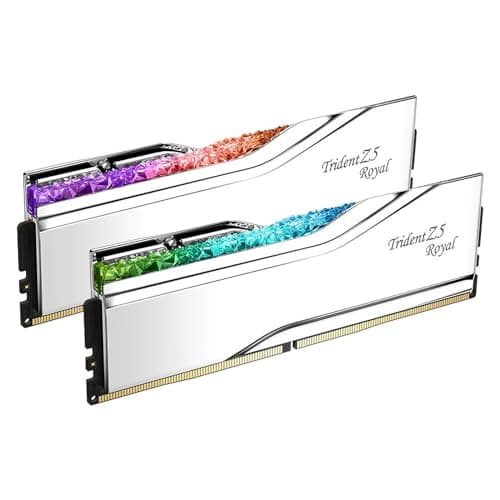 G.skill Trident Z5 Royal F5-7600j3646g16gx2-Tr5s Memoria 32 Gb 2 X 16 Gb Ddr5 7600 Mt/s 288-Pin Dimm (g.skill 32gb [2x16] Ddr5 7600mhz Tride) Bild 2