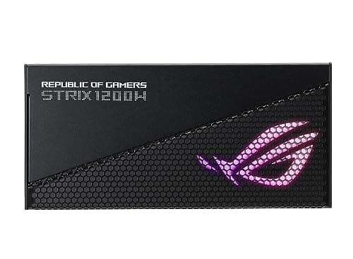 ASUS ROG Strix 1200 W Gold Aura Edition Netzteil (Zertifiziert 80+ Gold, ATX 3.0, Cybenetics Lambda A+ Zertifiziert, PCIe Gen 5.0, Axial-Tech, Aura Sync Lüfter) Bild 7