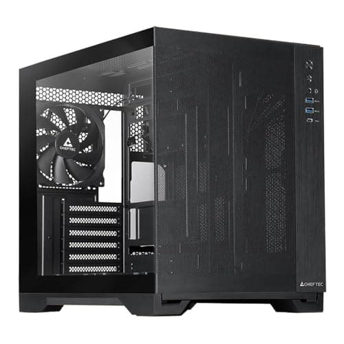 Chieftec GEH Visio Air GM-30B-M-OP schwarz Tempered Glass
