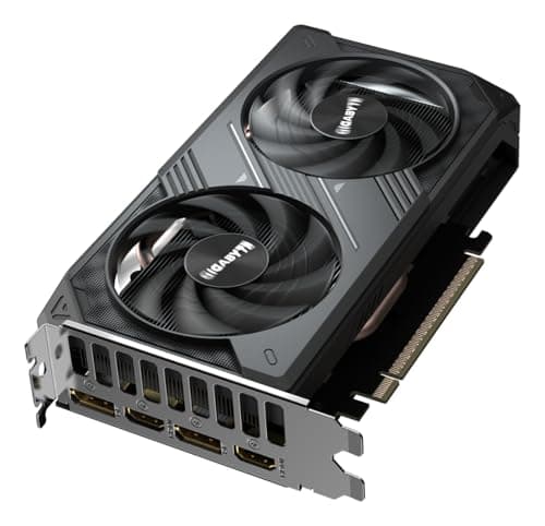 Gigabyte GeForce RTX 5050 WINDFORCE OC 8G Grafikkarte - 8GB GDDR6, 128bit, PCI-E 5.0, 2587MHz Kerntakt, 2 x DP, 2 x HDMI, NVIDIA DLSS 4, GV-N5050WF2OC-8GD Bild 8