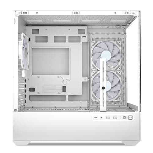 Sharkoon Mk6 Rgb Midi Tower Nero (mk6 Rgb White Matx [wei??]) Bild 4