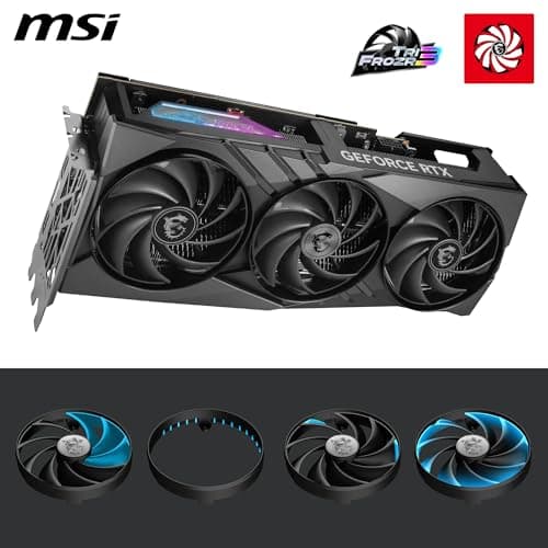 MSI GeForce RTX 4080 SUPER 16G Gaming X Slim Grafikkarte - RTX 4080 GPU, 16GB GDDR6X (23Gbps/256-bit), PCIe 4.0, TRI FROZR 3, HDMI 2.1, DisplayPort 1.4a Bild 8