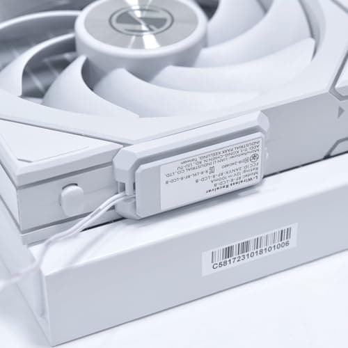 Lian Li Galahad II LCD 280 TL Wireless AiO Wasserkühlung Weiß – CPU-Kühler mit 280 mm Radiator, LCD Display und TL Wireless ARGB Lüftern Bild 6