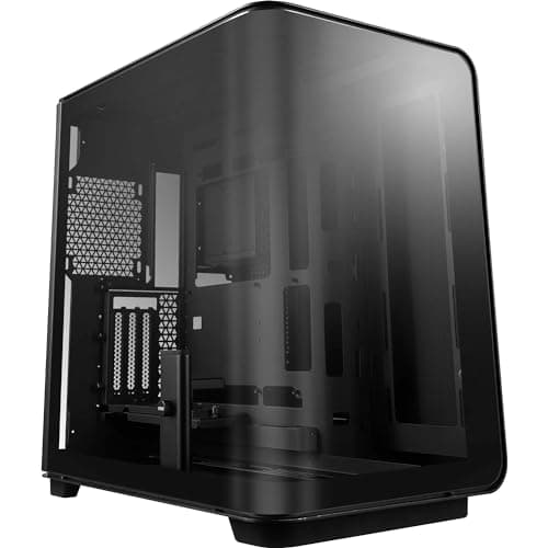 MSI MEG Maestro 700L PZ Mid-Tower PC-Gehäuse - E-ATX, vertikale GPU-Halterung & PCIe 4.0 Riser-Kabel, GPU-Halterung, einteiliges Aluminium, 270° gebogenes Hartglas-Panel, USB Typ-C (20Gbps)