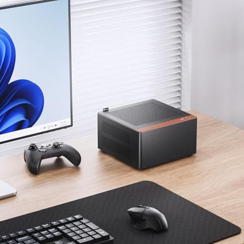 Jonsbo NV10 ITX Mini-Desktop-Gehäuse, 3,3 mm, Aluminiumlegierung, Gehäuseschale, unterstützt 1U Flex Power Suppl 4,5 l Volumen, kleines PC-Gehäuse Bild 4