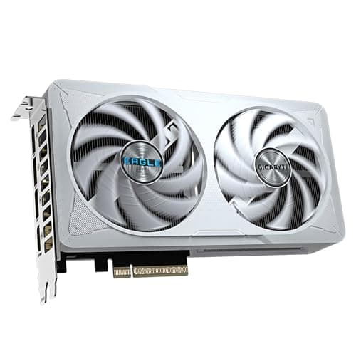 GIGABYTE GeForce RTX 5060 Eagle OC Ice 8G Grafikkarte, 8GB 128-Bit GDDR7, PCIe 5.0, WINDFORCE Cooling System, GV-N5060EAGLEOC ICE-8GD Grafikkarte Bild 8
