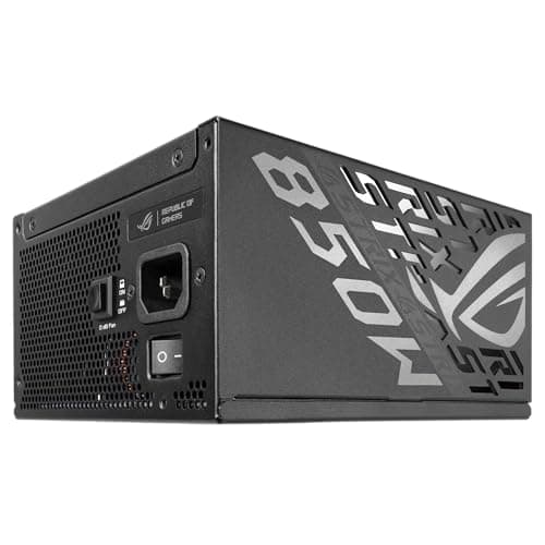 ASUS ROG Strix 850W Platinum Equalizer ATX Gaming Netzteil (ROG Equalizer 12V-2x6 PCIe Stromkabel, GaN-MOSFET, OLED Display, 80 Plus & Cybenetics Zertifizierung, ATX 3.1, PCIE 5.1, Schwarz) Bild 6