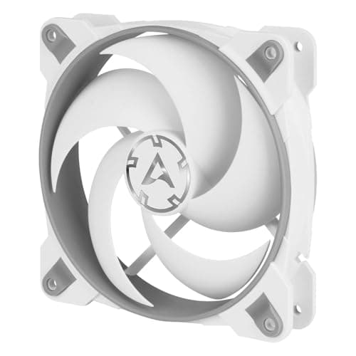 ARCTIC BioniX P120 - PC Lüfter, 120 mm Gaming Gehäuselüfter, PWM PST-Sharing-Funktion, Optimiert für statischen Druck, Kühler, RPM synchron, 200-2100 rpm - Grau/weiß Bild 8