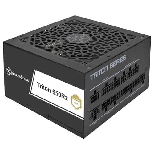 Silverstone Triton 650Rz - Cybenetics Gold vollständig modulares ATX-Netzteil, 650W, ATX 3,1 & PCIe 5, SST-TR650R-GM Bild 2