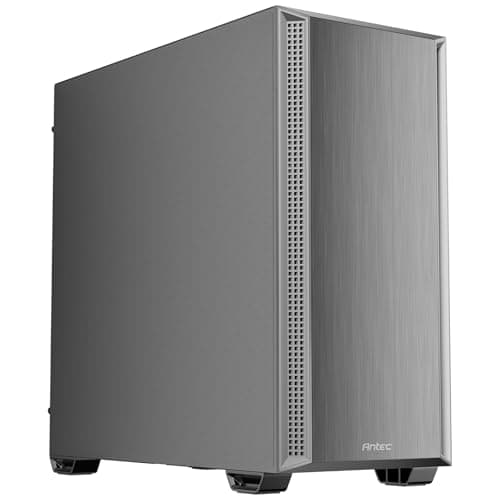 ANTEC Performance P7S Mid Tower PC Gehäuse – ATX/Micro-ATX/ITX Silent Gaming Case mit Schalldämmung, Silber Bild 2