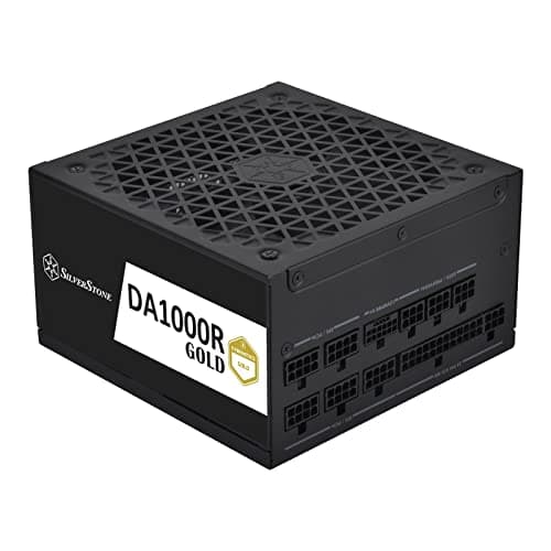 Silverstone SST-DA1000R-GM - Cybenetics Gold vollständig modulares ATX-Netzteil, 1000W, PCIe 5.0, extrem lautloser 135-mm-FDB-Lüfter mit semi-lüfterlöser Funktion Bild 6
