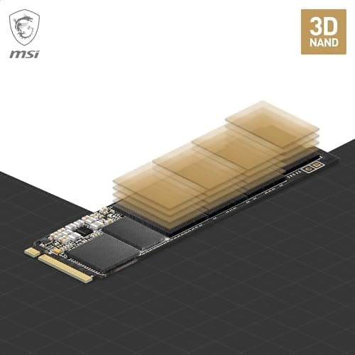 MSI SPATIUM M461 PCIe 4.0 NVMe M.2 1TB Bild 5