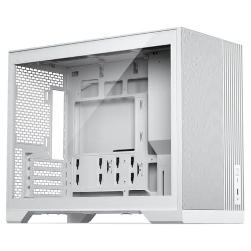 Phanteks XT M3 Mini-Tower PC-Gehäuse Weiß – Kompaktes Micro-ATX Case mit Tempered Glass, Unterstützung für 360-mm-Radiator & 430-mm-Grafikkarten – Ohne Lüfter Bild 2