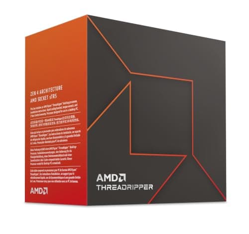 AMD Ryzen Threadripper 7980X (64 Kerne/128 Threads, 350W TDP, SP6 Sockel, 320MB cache, Bis zu 5,1 Ghz max boost, Kein Kühler) Bild 4