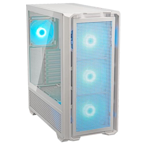 Cougar MX600 RGB Mesh High Airflow Ful Tower Gaming Gehäuse – Weiß Besuche den COUGAR-Store Bild 3