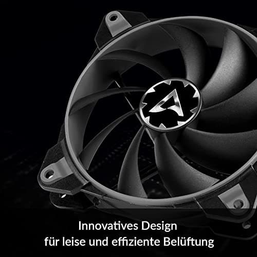 ARCTIC BioniX F140-140 mm Gaming Gehäuse-Lüfter mit PWM PST, Case Fan mit PST-Anschluss (PWM Sharing Technology), Reguliert RPM synchron, 200-1800 U/min. - Grau Bild 8