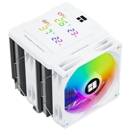 TR Peerless Assassin 120 Digital ARGB weißer Luftkühler, CPU-Kühler für AM4/AM5, Intel LGA1700/1851/1150/1151/1200 PA120 Digital ARGB WHITE Bild 2