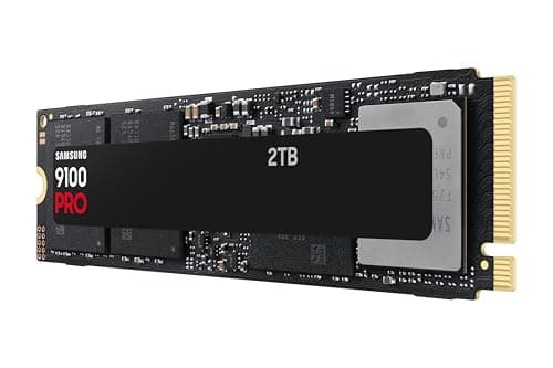 Samsung 9100 PRO NVMe M.2 SSD, 2 TB, PCIe 5.0, 14.700 MB/s Lesen, 13.400 MB/s Schreiben, Interne SSD für Gaming, Videobearbeitung und AI, Schwarz, MZ-VAP2T0BW Bild 3