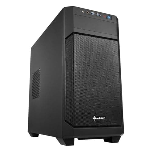 Sharkoon V1000 Mini Tower Nero (sharkoon V1000 - Tower - MicrO-Atx) ohne Window Bild 2