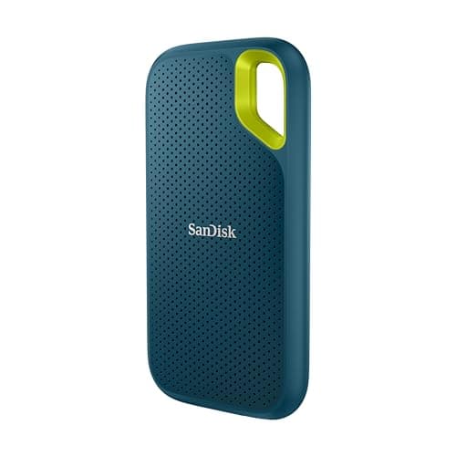 SANDISK Extreme Portable SSD 1TB (up to 1050 MB/s read, 1,000MB/s write, USB-C, NVMe Solid State Performance, IP65 rated for dust and water resistance, Updated Firmware) Monterey 1050MB/s 1 TB Bild 2